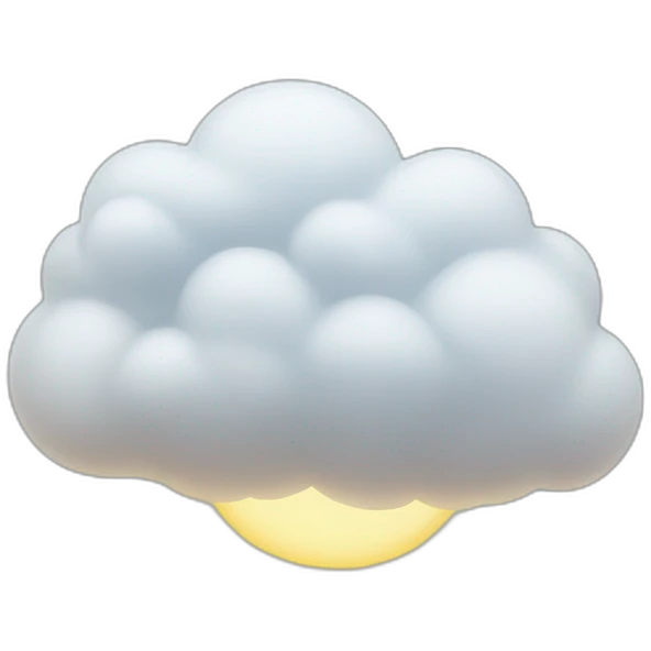 cloud of imagination emoji