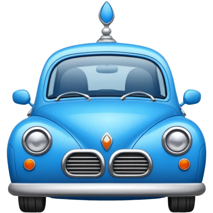 blue Indian car emoji