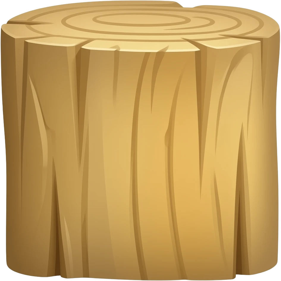 Oud wood emoji