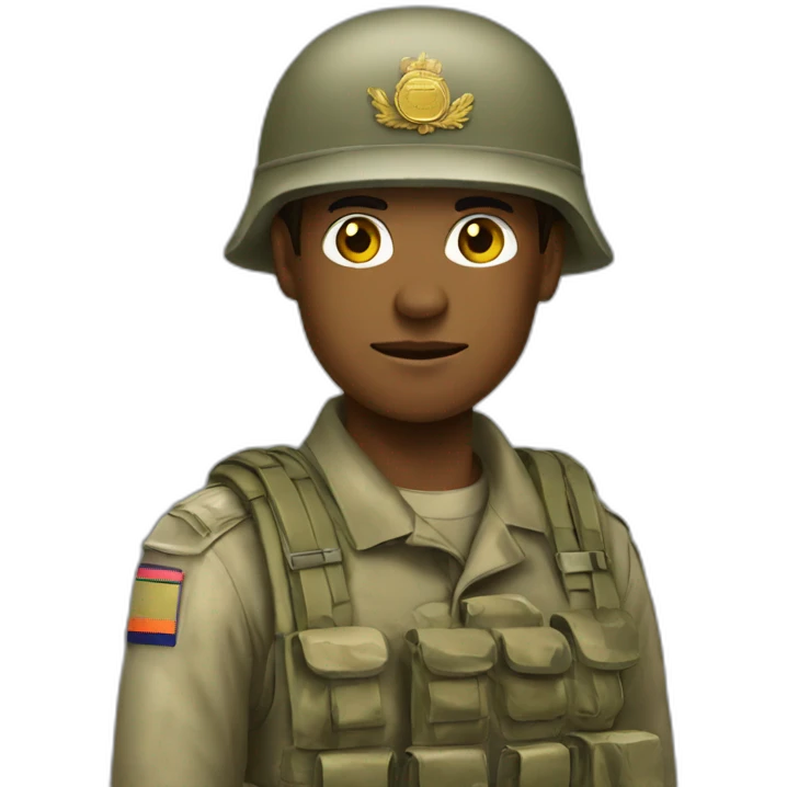 Soldier-colombia emoji