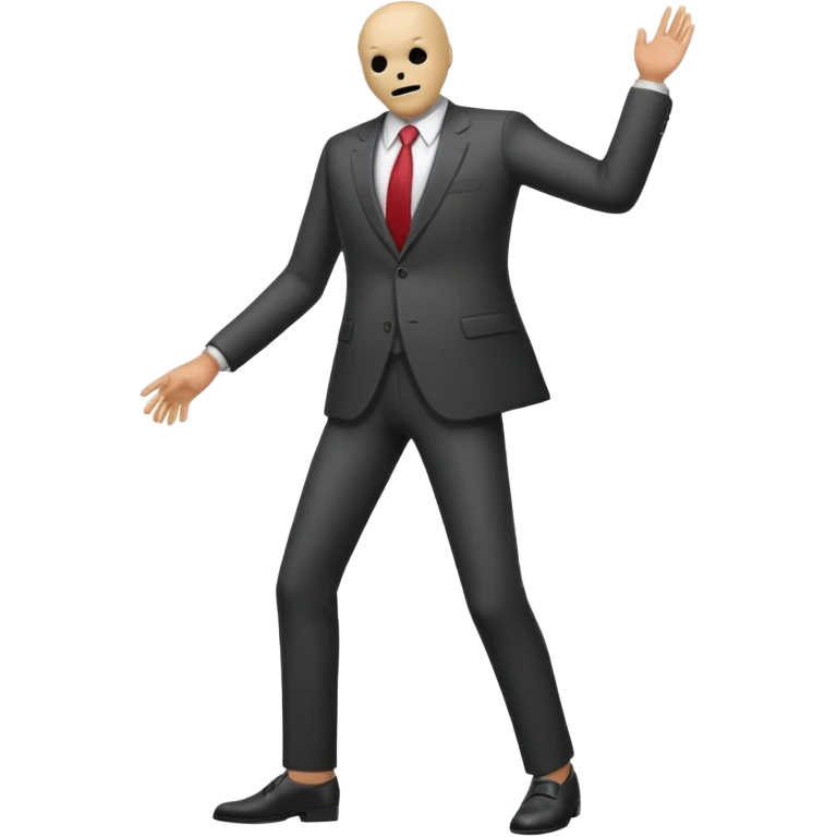 İnsan vücudu ama kafasız emoji