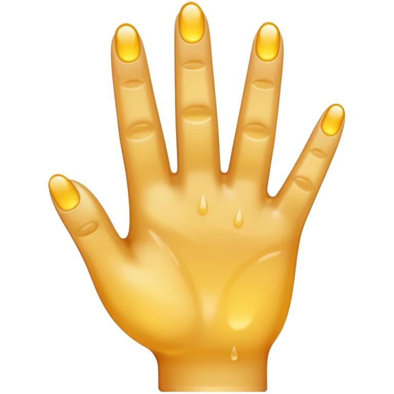 wet fingers emoji