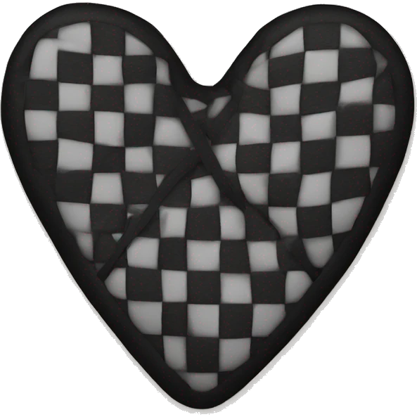 Black heart bandage emoji