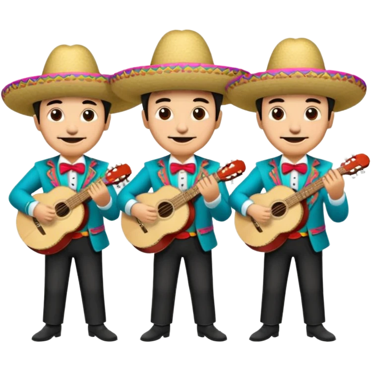 Mariachis emoji