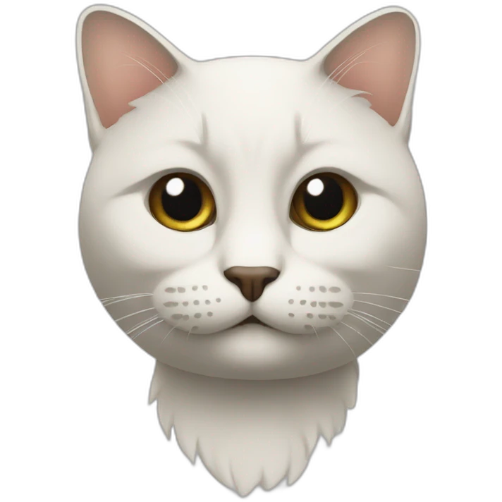 Chat sous chat emoji