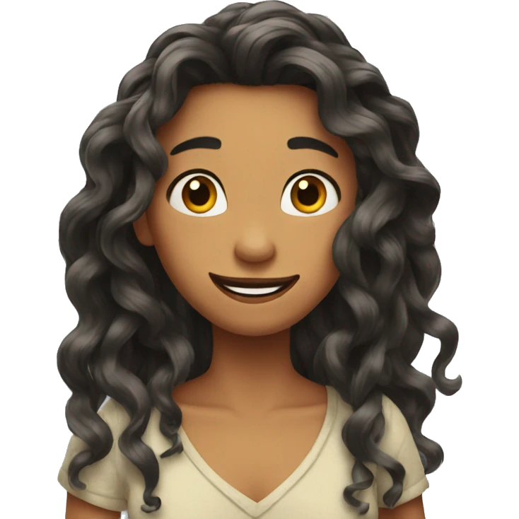 tangled hair emoji
