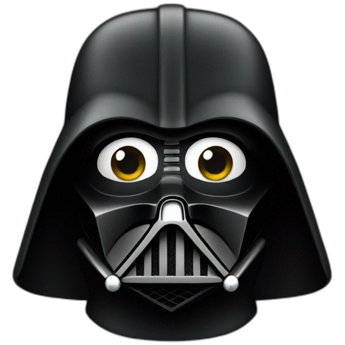 Dark Vador qui pleure emoji