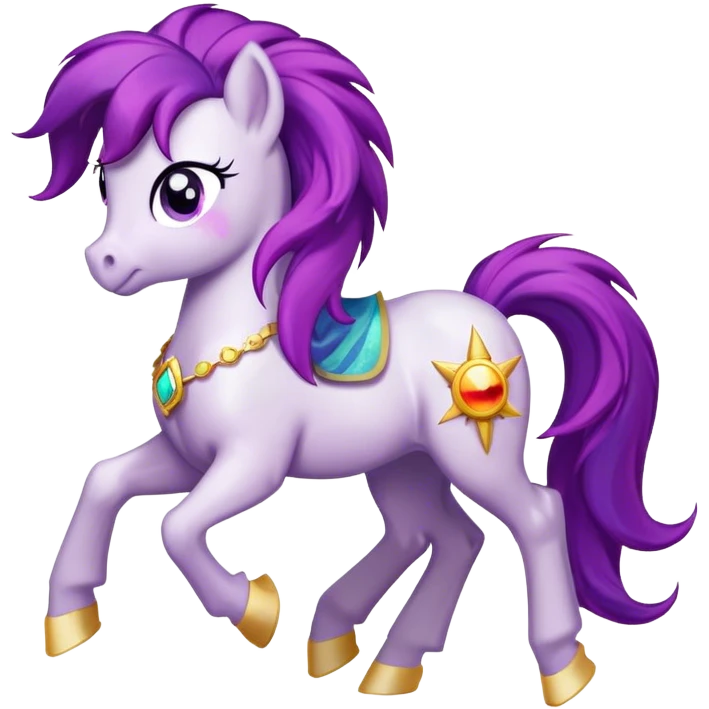 sunburst my little pony character tro emoji