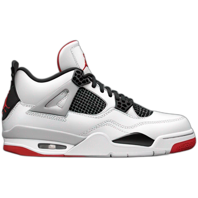 A pair of Jordan 4s worth one hundred million dollars  emoji