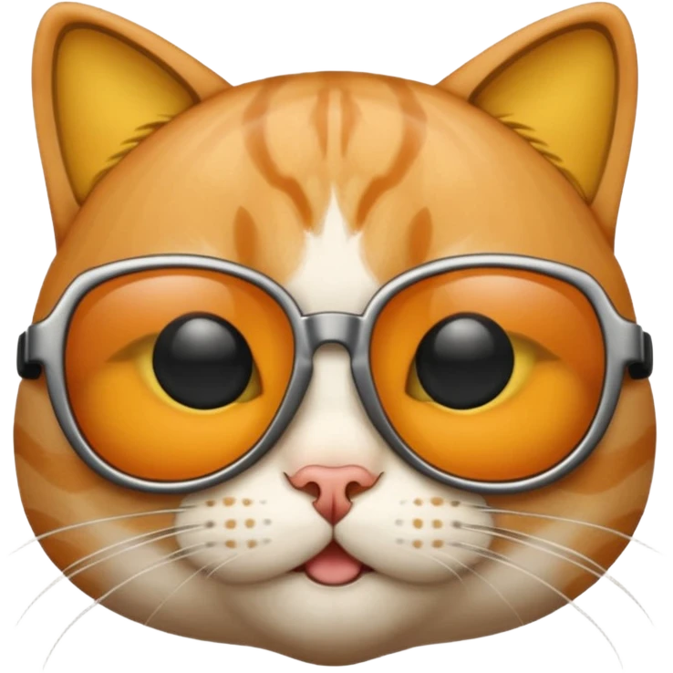 Cat wearing sunglasses emoji