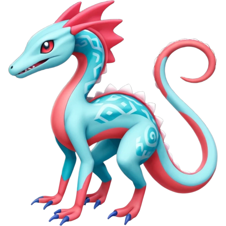Meloetta-Salamence-Salazzle-Pokémon-Fakémon-fusion-hybrid-creature emoji