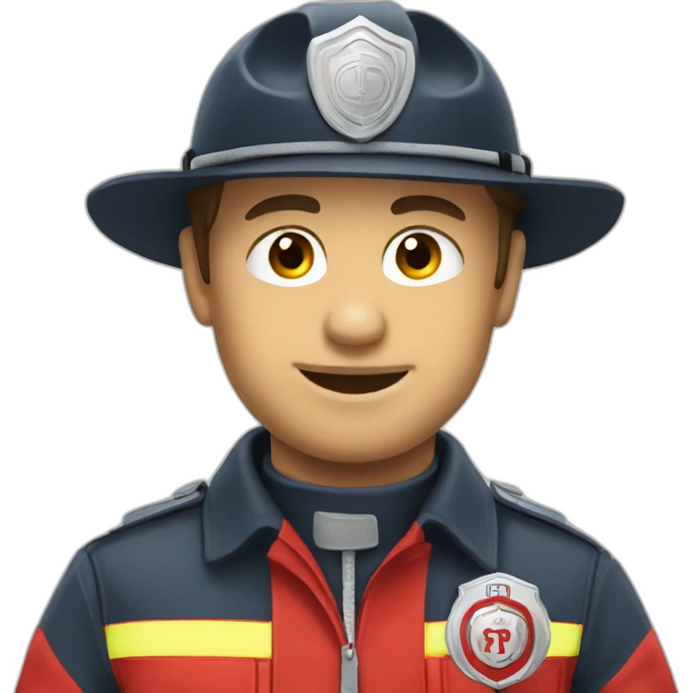 Pompier de paris emoji
