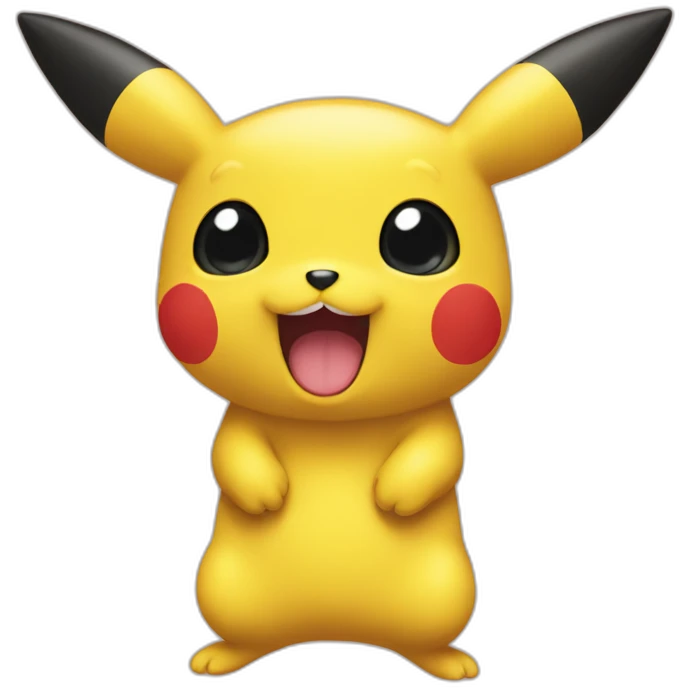 Pickachu bisou emoji