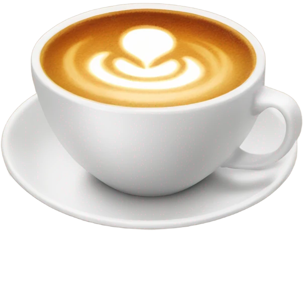 Match latte emoji