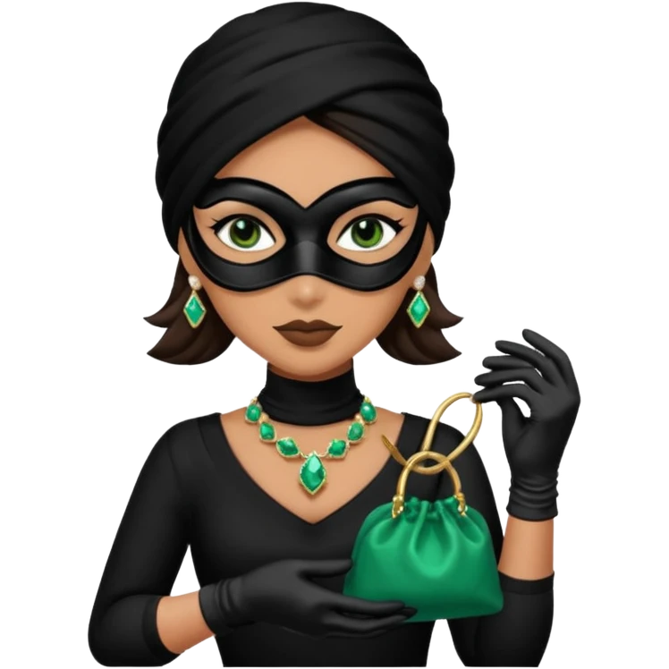 lady thief emoji