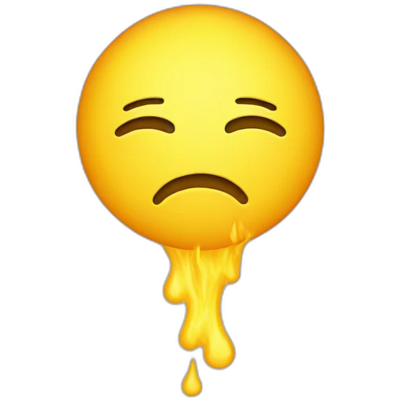 sad sun emoji