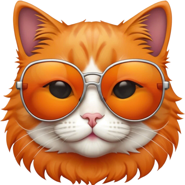 Cat with sunglasses❤️ emoji