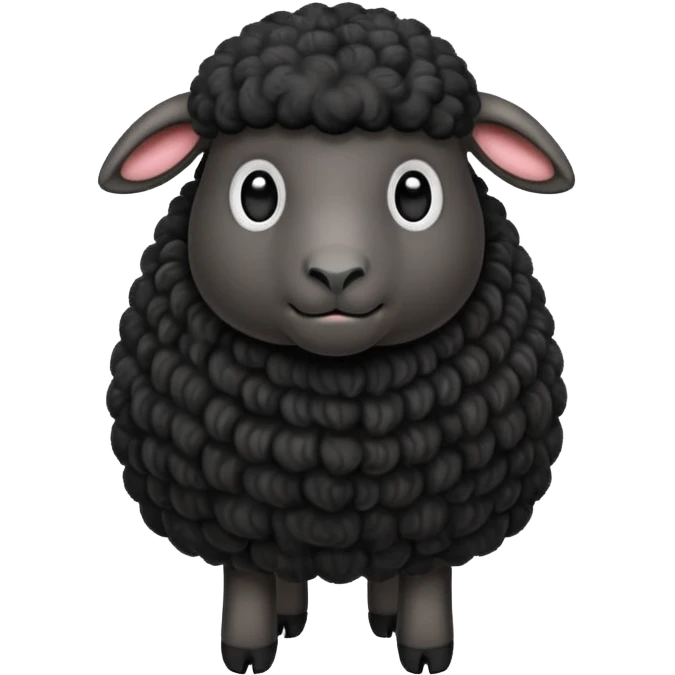 black sheep emoji