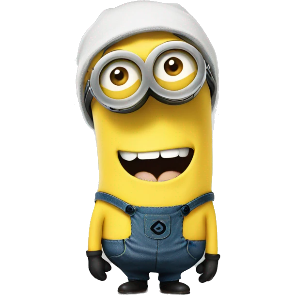 Funny minion emoji