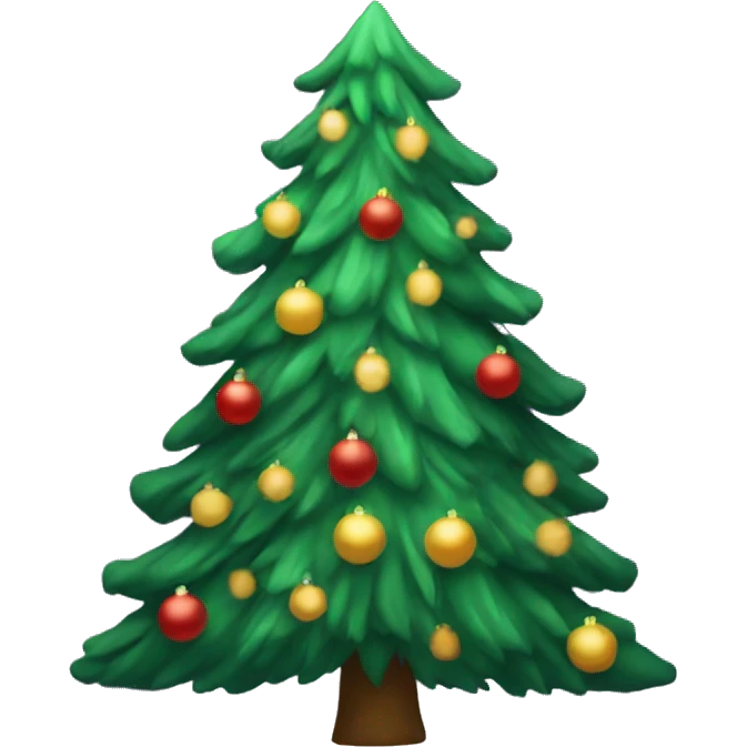 aesthetic christmas tree emoji