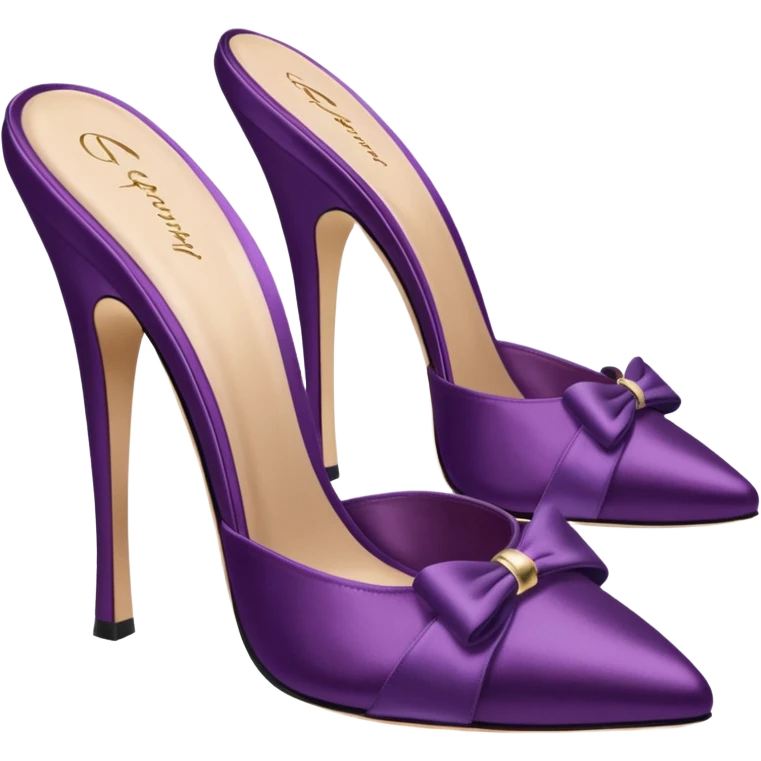 Agent Provocateur Elice Plum Mules
 emoji