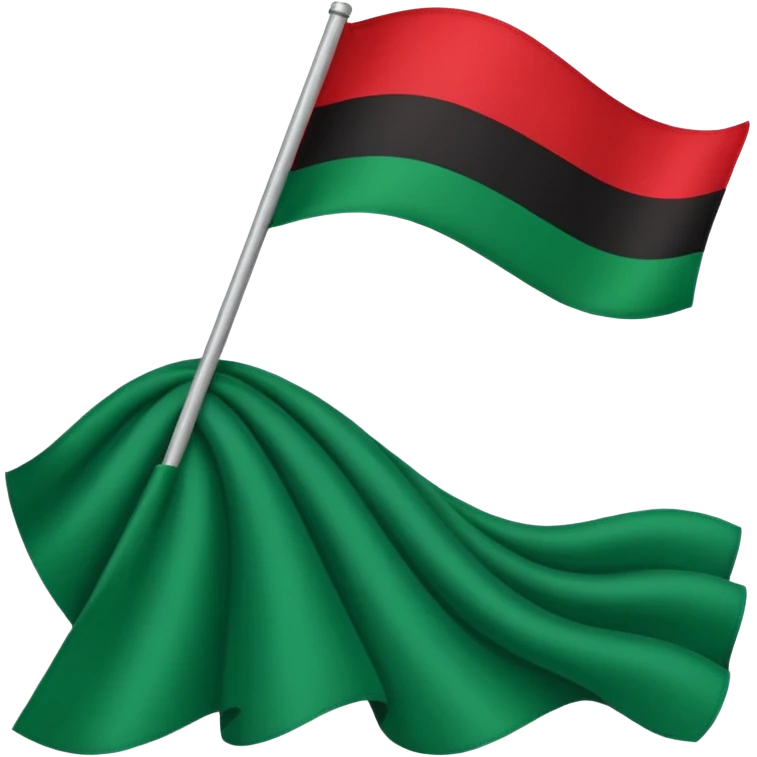 african american flag emoji emoji