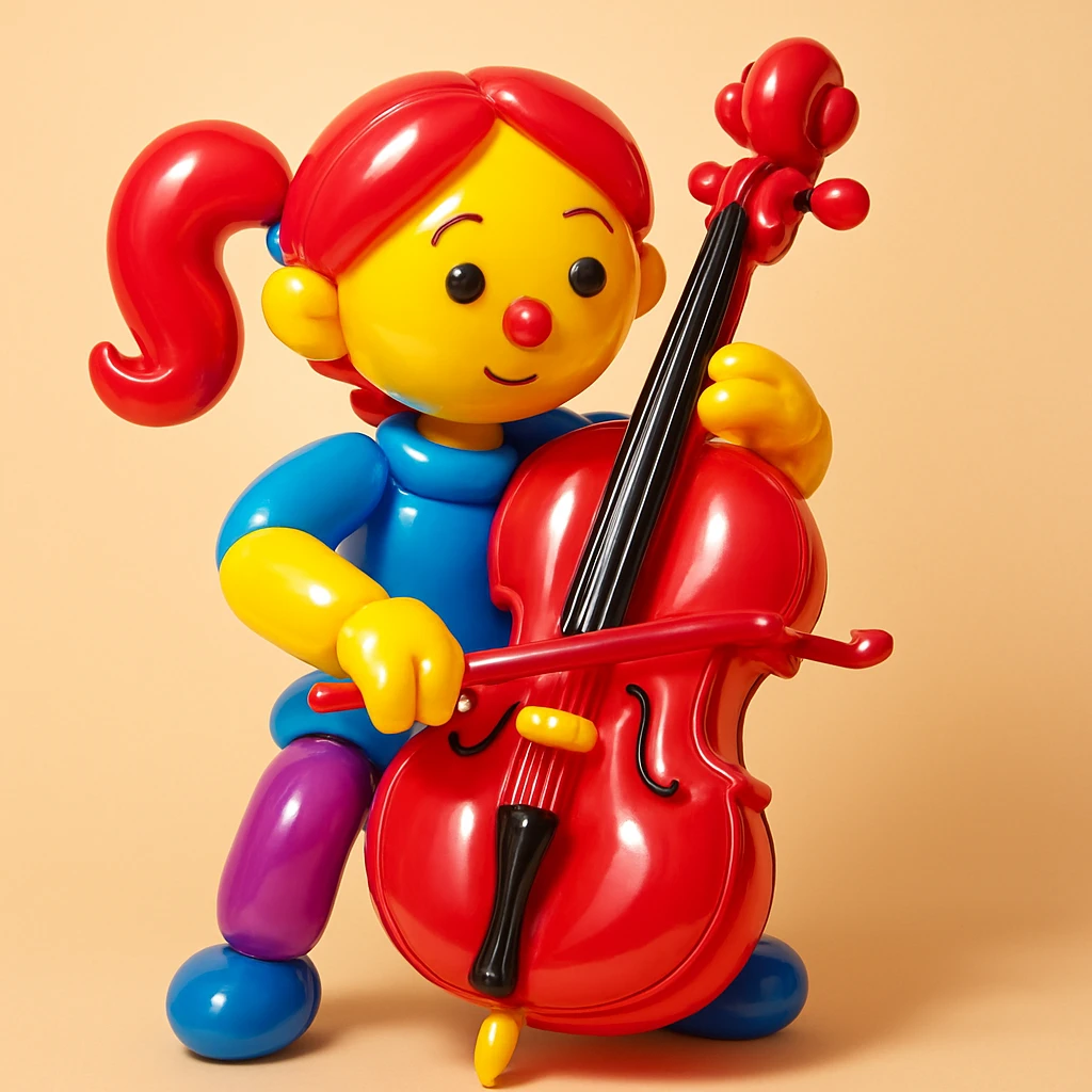 girl playing cello emoji