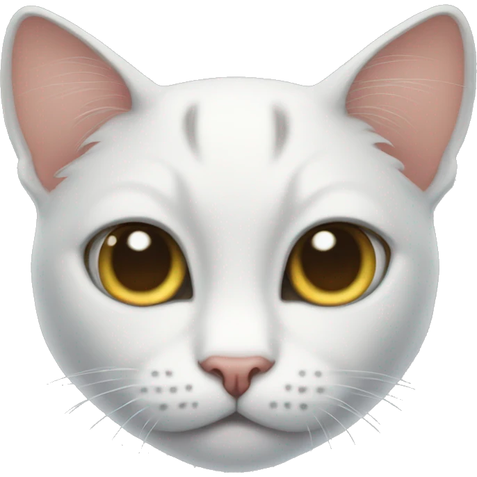 Eye roll cat emoji