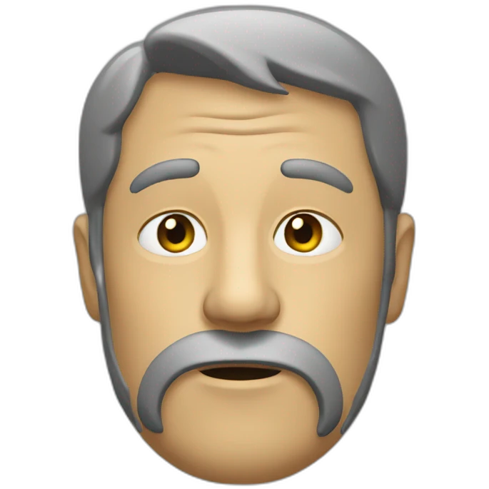 Homme qui louche emoji