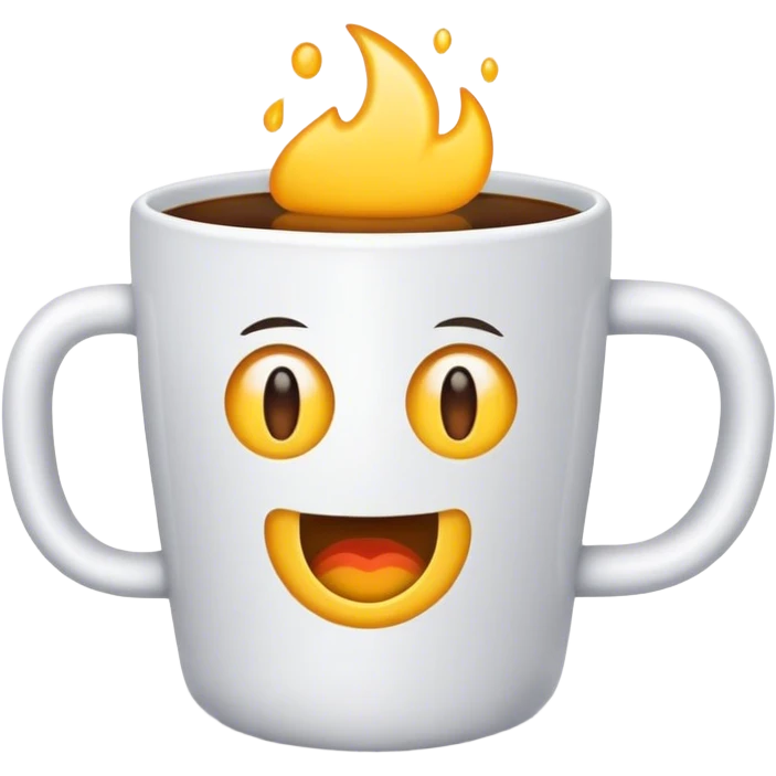 cup with sentence: Od werki dla bartka  emoji