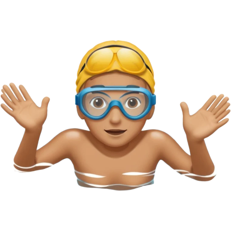 Underwater sweaming emoji