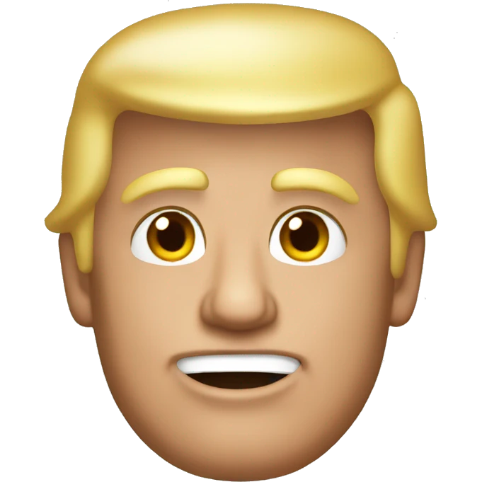 Donald trump emoji style  emoji