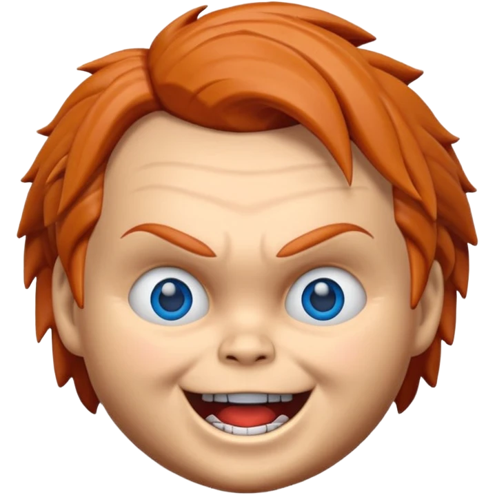 Un emojin de chuky emoji