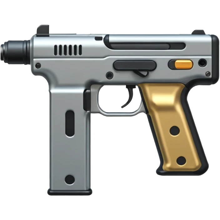 Tec 9 qui vise a droite emoji