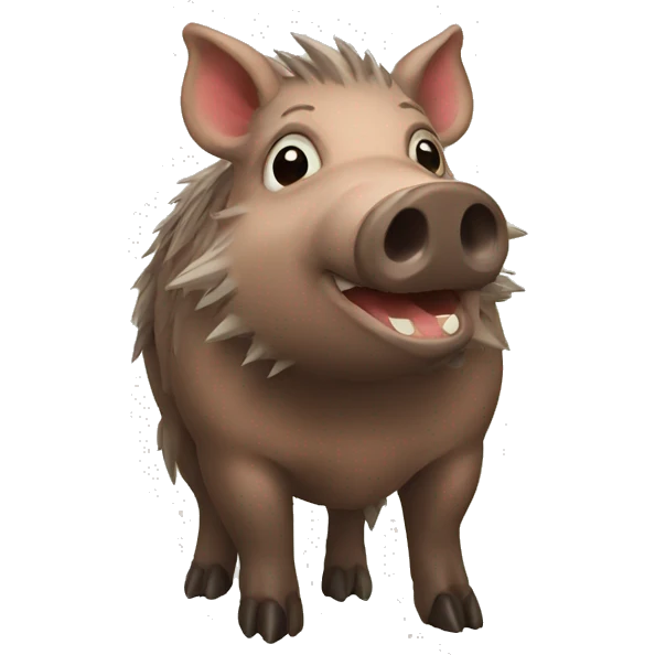Wild boar emoji