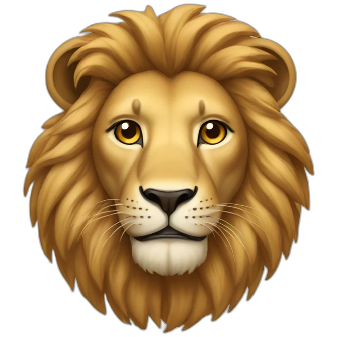 un lion marocain emoji