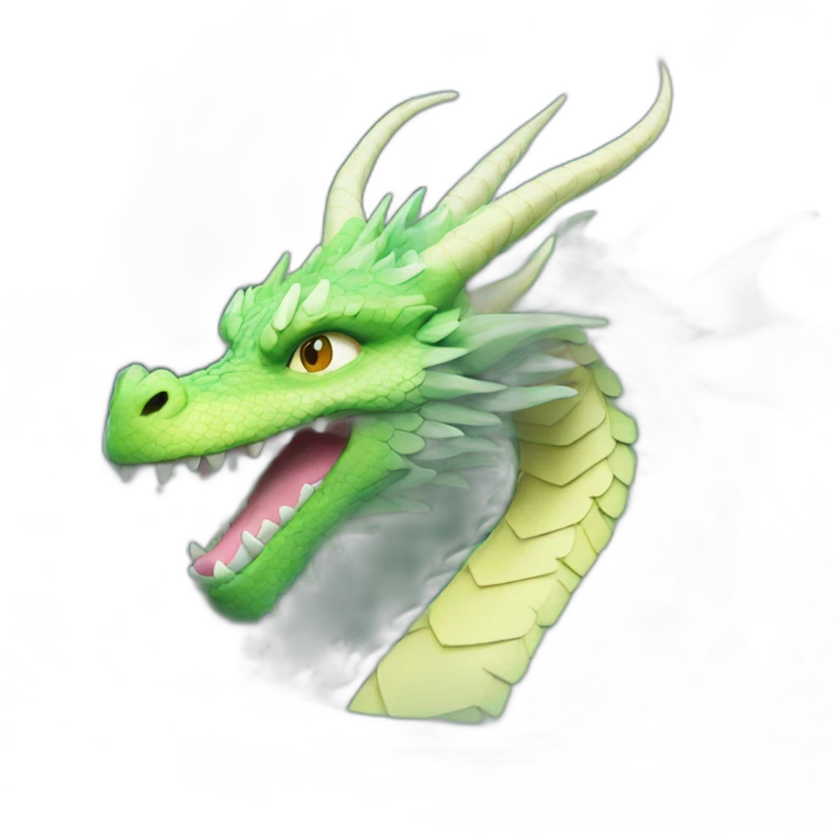 dragon sur l'eau emoji