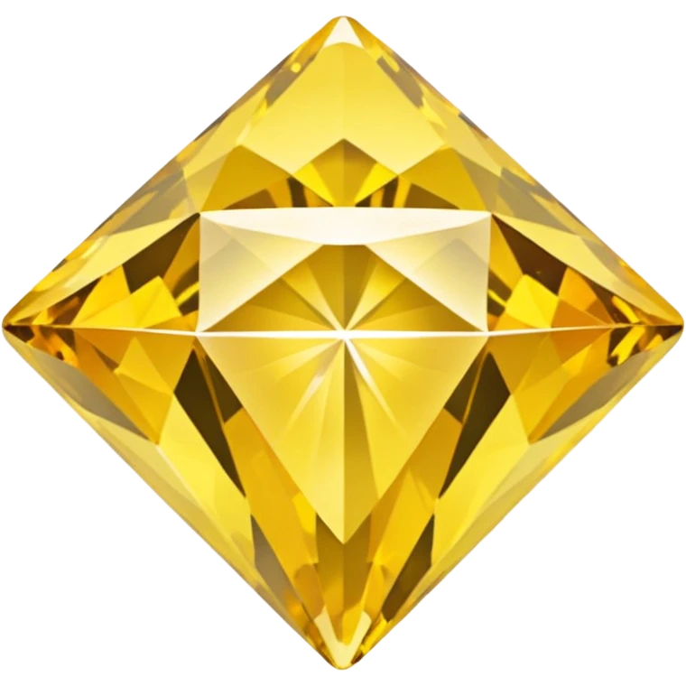 make a soft yellow diamond shape icon emoji emoji