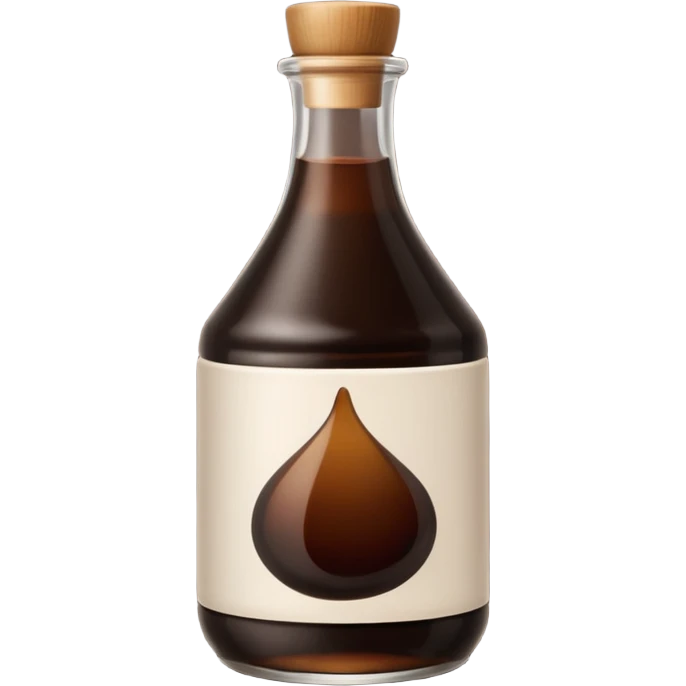 soy sauce bottle, icon emoji