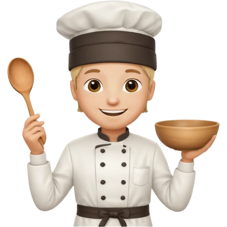  Chef Holding Bowl emoji