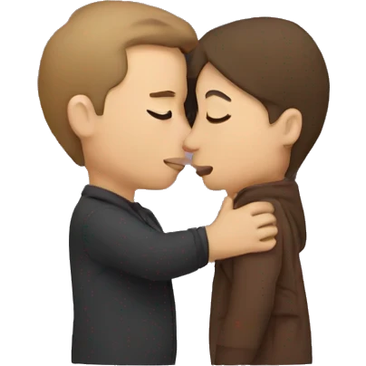 kissing emoji