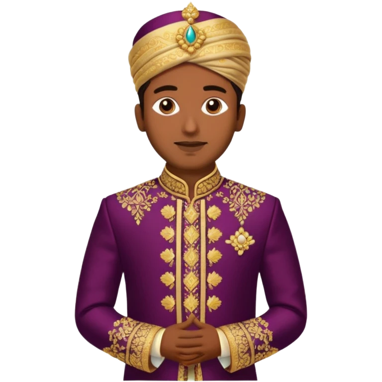 indian groom emoji