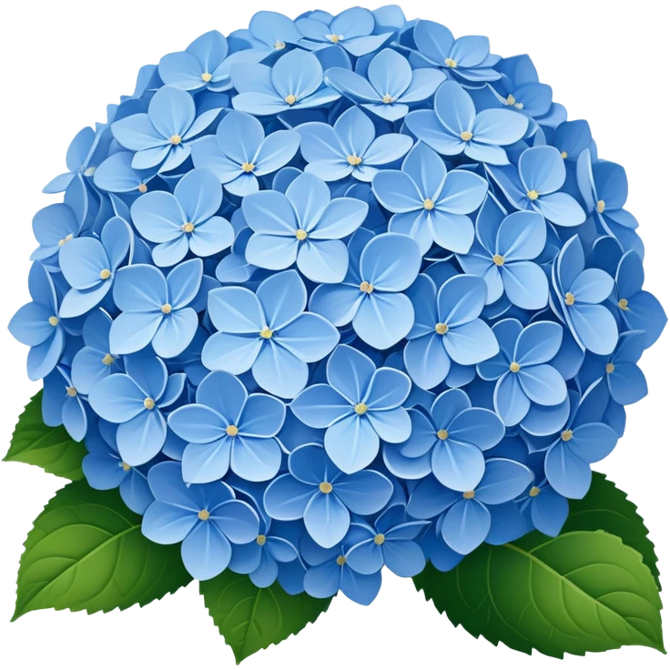 hydrangea emoji