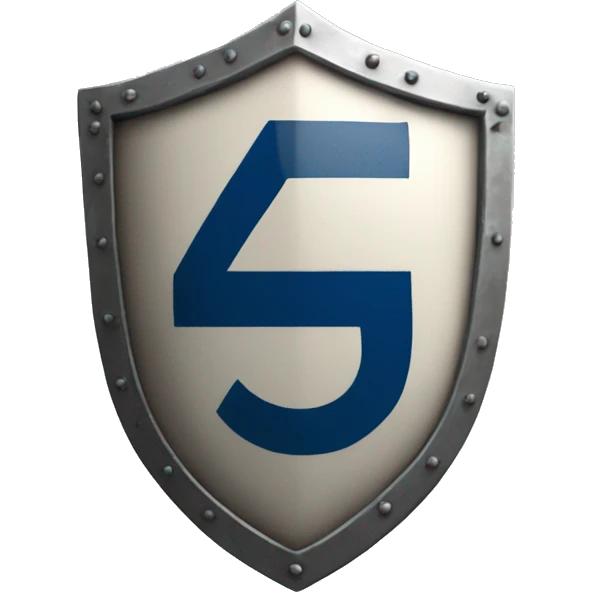 shield with number 45 emoji