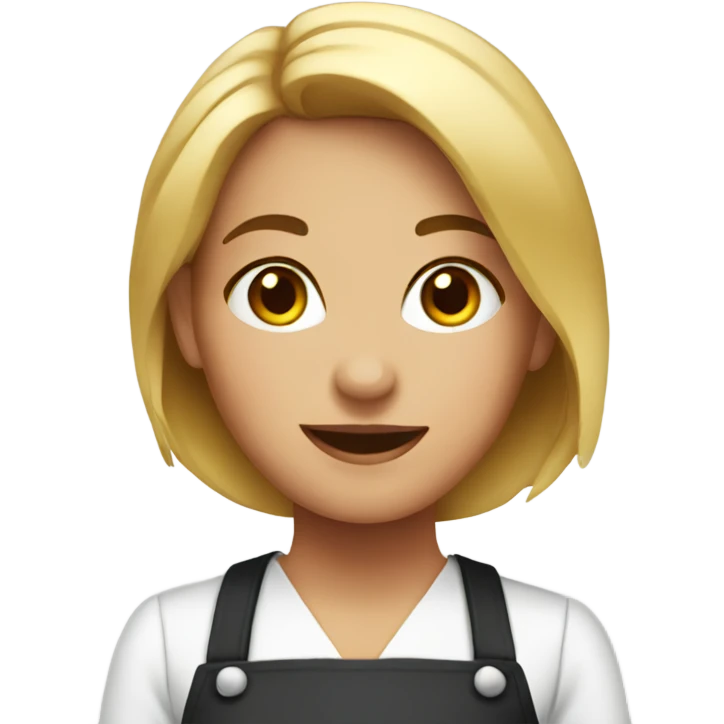 Waitress emoji