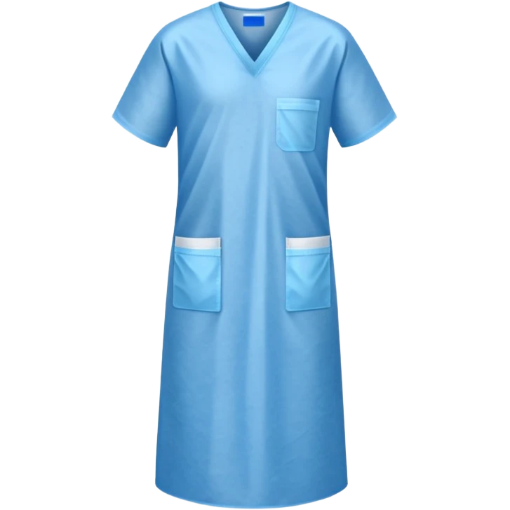 disposable gown emoji