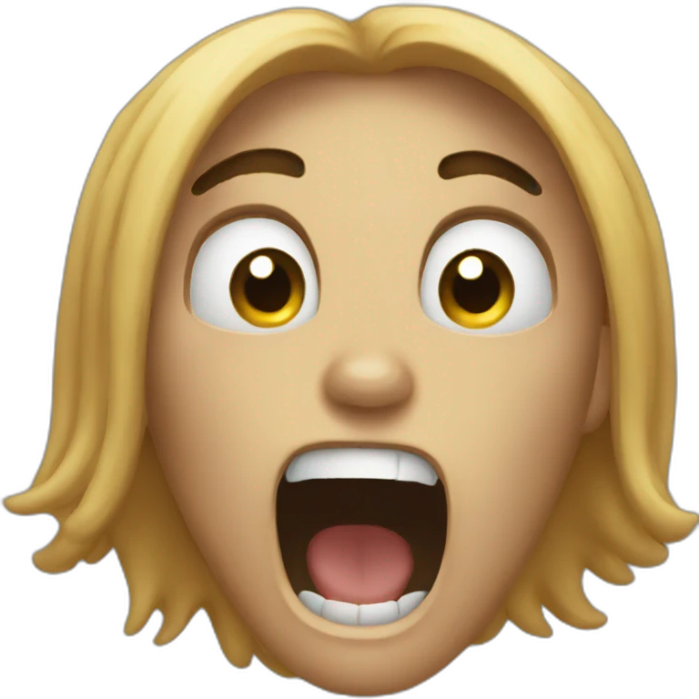 scream emoji