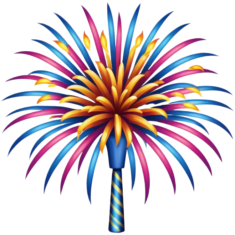 new year fireworks 2026 emoji