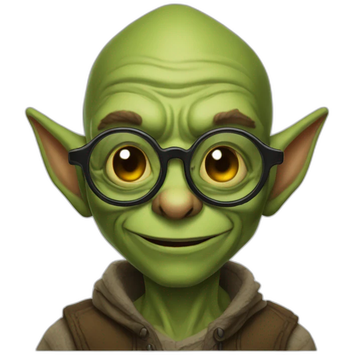 Goblin-glasses-gigachad emoji