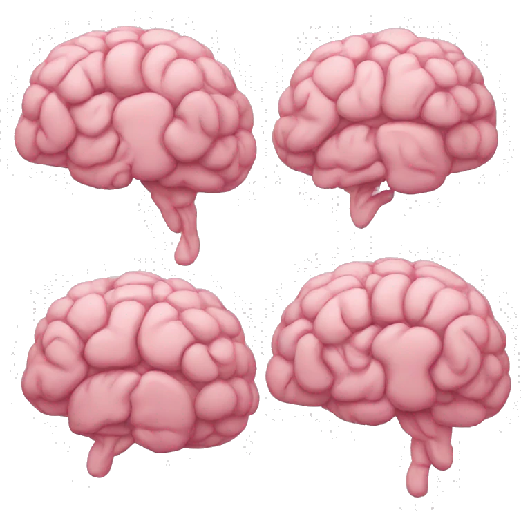 sad brain emoji